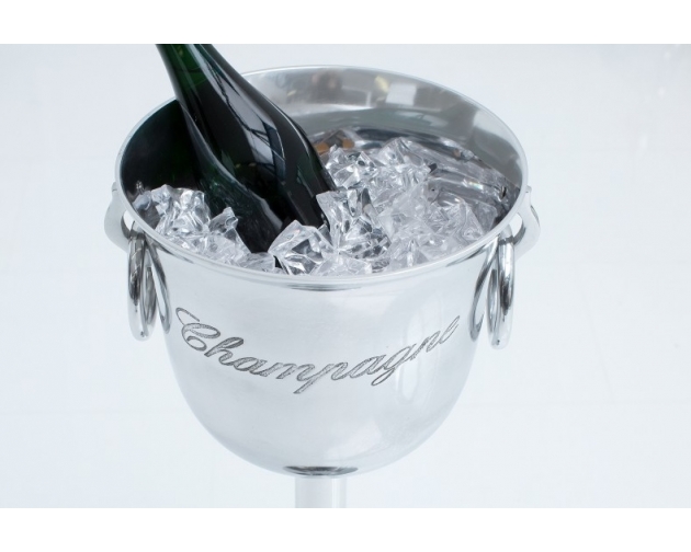 INVICTA CHAMPAGNE 75 cm chłodziarka do szampana - aluminium